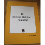 Book Abraxas Religion Pamphlet C. W King