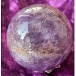 Amethyst with Agate Sphere