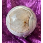 Amethyst with Agate Sphere