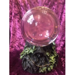 Crystal Ball Maiden Mother Crone With Stand Crystal Ball Maiden Mother Crone With Stand