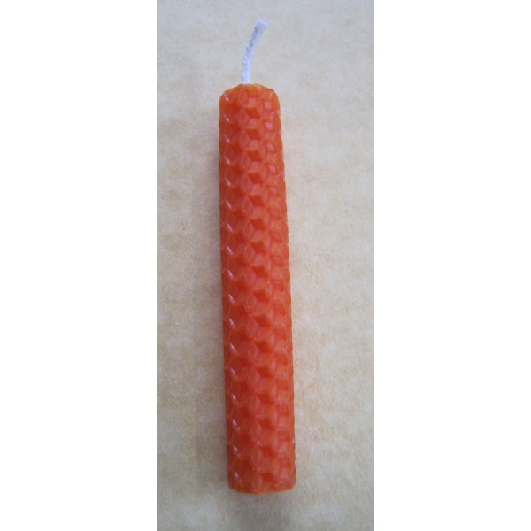 Beeswax Candle Orange