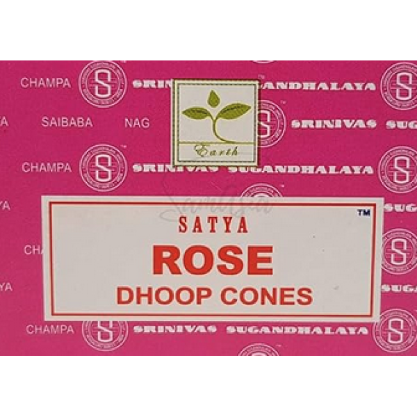 Satya Rose Incense Cones 