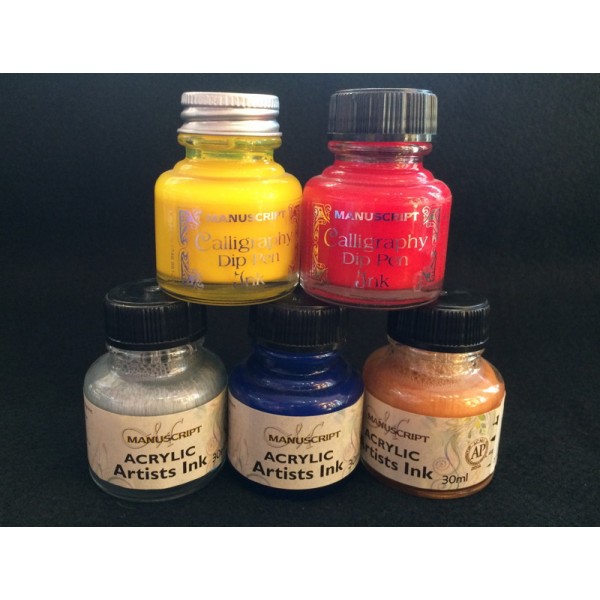 Ink Acrylic Artists Silver